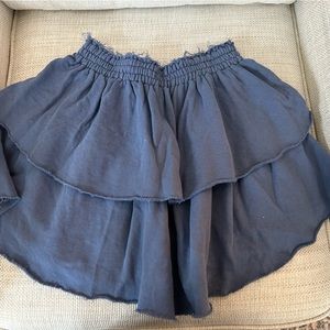 American Eagle Tiered Sweat Skirt